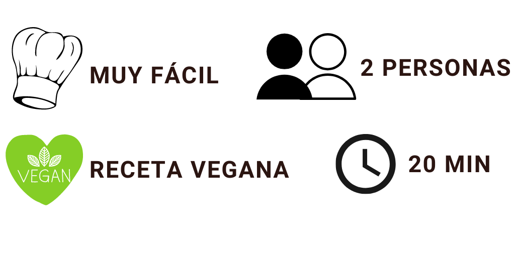 Características receta vegana